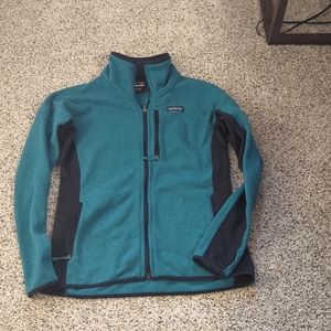 Women's Patagonia Jacket - Teal Blue Size L